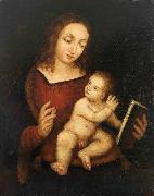 Reading Virgin Mary with the Child Pierre-Auguste Renoir